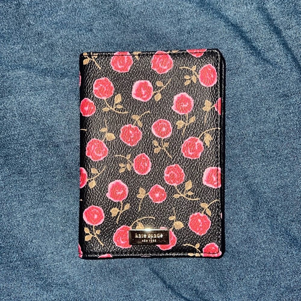 kate spade floral passport holder